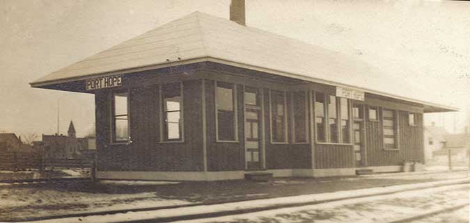 Port Hope Depot, 1906